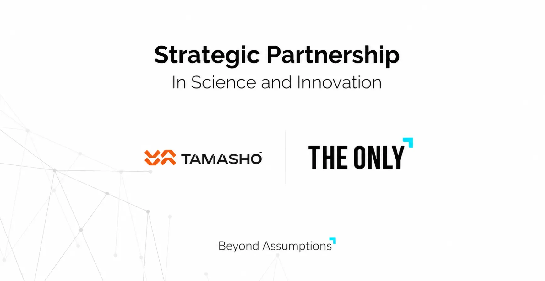 The Only Agency Announces New Collaboration with TAMASHO